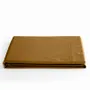 Bed linens - 100% Cotton Flat Sheet 240 x 300 cm Caramel - COTON PUR