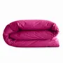 Bed linens - 100% Cotton Duvet Cover 240 x 220 cm Magenta - COTON PUR