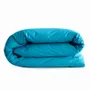 Bed linens - 100% Cotton Duvet Cover 240 x 220 cm Cyan - COTON PUR