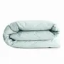 Bed linens - 100% Cotton Duvet Cover 260 x 240 cm Mint - COTON PUR