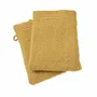 Other bath linens - Set of 2 "Spa" Wash Gloves 100% Cotton 15 x 21 cm But - COTON PUR