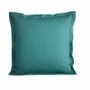 Bed linens - Percale Pillowcase 65 x 65 cm Pure Combed Long Staple Cotton 80 Thread Count/cm² Peacock - COTON PUR