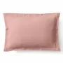 Bed linens - Percale Pillowcase 50 x 70 cm Pure Combed Long Staple Cotton 80 Thread Count/cm² Powder Pink - COTON PUR