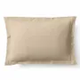 Linge de lit - Taie d'oreiller Percale 50 x 70 cm Pur Coton Peigné Longues Fibres 80 Fils/cm² Lin - COTON PUR