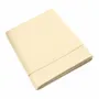 Linge de lit - Drap Plat Percale 180 x 290 cm Pur Coton Peigné Longues Fibres 80 Fils/cm² Ivoire - COTON PUR