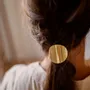 Accessoires cheveux - Élastique plaque dorée - BACHCA