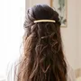 Accessoires cheveux - Barrette dorée - BACHCA