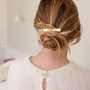 Accessoires cheveux - Barrette dorée - BACHCA