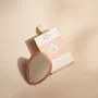 Beauty products - Wooden Hand mirror + cotton pouch - BACHCA