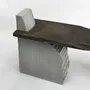 Benches - Concrete and Chestnut Wood Bench [FRAGMENT] - CASE STUDIOS