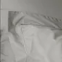 Bed linens - Percale Pillowcase 65 x 65 cm Pure Combed Cotton Long Staples 80 Thread Count/cm² Pearl - COTON PUR