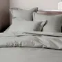 Bed linens - Percale Pillowcase 50 x 70 cm Pure Combed Cotton Long Staples 80 Thread Count/cm² Slate - COTON PUR