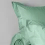 Bed linens - Percale Pillowcase 50 x 70 cm Pure Combed Cotton Long Staples 80 Thread Count/cm² Celadon - COTON PUR