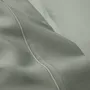 Bed linens - Percale Flat Sheet 180 x 290 cm Pure Combed Cotton Long Staples 80 Thread Count/cm² Slate - COTON PUR