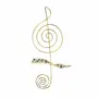 Other wall decoration - Gilded Brass Wire Wall Decoration\” Floor Key\” - to be pinned - BIJOUX DE MUR