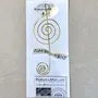 Other wall decoration - Gilded Brass Wire Wall Decoration\” Floor Key\” - to be pinned - BIJOUX DE MUR