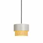 Hanging lights - KAN suspension diameter of 19cm in black, white, terracotta or gold - LUXCAMBRA