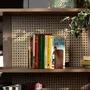Organizer - TILISMA Wooden Walnut Book Stopper for Bookshelves - TILISMA
