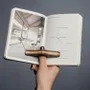 Gifts - TILISMA Wooden Book Page Holder - Handmade Walnut Thumb Book Accessori - TILISMA