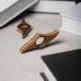 Gifts - TILISMA Wooden Book Page Holder - Handmade Walnut Thumb Book Accessori - TILISMA