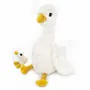 Soft toy - Plush goose mom and her baby Les Ptipotos - DEGLINGOS