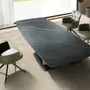 Chaises - Chaise pivotante en simili-cuir vert foncé - ANGEL CERDÁ