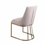 Chairs - Grey fabric chair - ANGEL CERDÁ