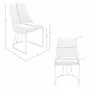 Chairs - Grey fabric chair - ANGEL CERDÁ
