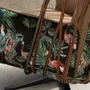 Fauteuils - Fauteuil pivotant en cuir et tissu marron imprimé - ANGEL CERDÁ