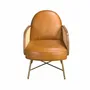 Armchairs - Brown leather armchair - ANGEL CERDÁ