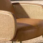Armchairs - Brown leather armchair - ANGEL CERDÁ