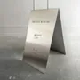Accessoires de déco extérieure - Panneau en acier inoxydable - CASE STUDIOS