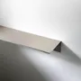 Shelves - Minimalist Wall Shelf in Brushed Aluminum - CASE STUDIOS