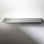 Shelves - Minimalist Wall Shelf in Brushed Aluminum - CASE STUDIOS