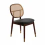 Chairs - Round rattan back Dining table chair - ANGEL CERDÁ