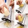 Couteaux - Râpe conique à fromage et légumes avec manche en bois - SOSTRAW & SMARTTHINGS