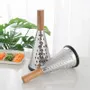 Couteaux - Râpe conique à fromage et légumes avec manche en bois - SOSTRAW & SMARTTHINGS