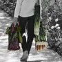 Sacs et cabas - Sac de course - Sac à Poireaux - Sac à navets - MARON BOUILLIE
