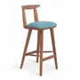 Chaises - Oriq - Chaise haute / de bar en teck - ALANKARAM