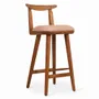 Chaises - Oriq - Chaise haute / de bar en teck - ALANKARAM