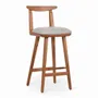 Chaises - Oriq - Chaise haute / de bar en teck - ALANKARAM