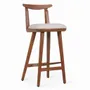 Chaises - Oriq - Chaise haute / de bar en teck - ALANKARAM