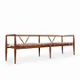 Benches - Bangku Five Seater Teakwood Bench - ALANKARAM