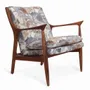Chairs - Craff - Lounge Chair with Fabric - ALANKARAM