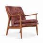 Chairs - Craff - Lounge Chair with Fabric - ALANKARAM