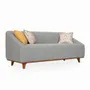 Sofas - Crynhoi Two Seater Teakwood Sofa - ALANKARAM