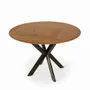 Desks - Korsa - Teakwood Top Open Office Table - ALANKARAM