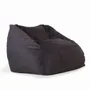 Ottomans - Plumoso - Stylish Comfortable Sitting with Black Color - ALANKARAM