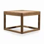Other tables - Dobol - Side Table with Square Shape - ALANKARAM