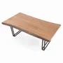 Dining Tables - Dogal - Metal Legs Dining/ Cafe Table - ALANKARAM